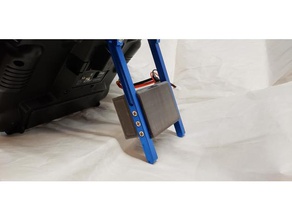 taranis kickstand battery holder r9m module r c vehicles frsky r9slim 3d print model - Mito3D