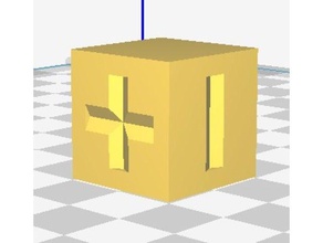 destino de morrer cubo padrão dados jogos rpg jogo mesa 3d print model - Mito3D