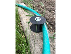 garden hose spinner outdoor & hosepipe organizer pivot spool 3d print model - Mito3D