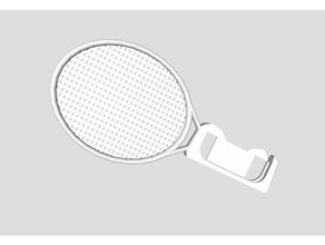 nintendo switch joycon tennis racket video games mario 3d print model - Mito3D