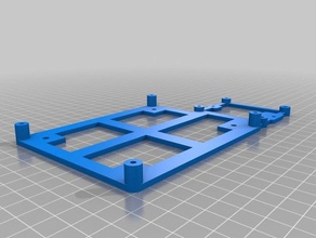 duet wifi & mosfet base 3d printer parts 3d print model - Mito3D