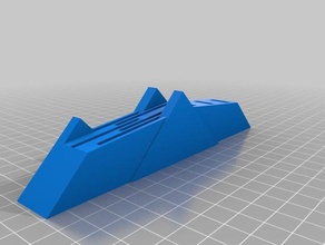 sd kart dağ 3 usb yuva organizasyon sahibi tutucu 3d print model - Mito3D