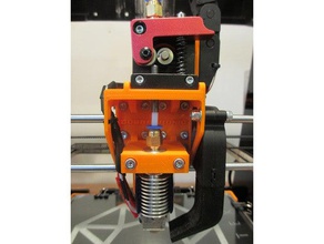 anet direct feed carriage mount original e3d hotend 3d printer extruders a8 mods parts upgrade 3d print model - Mito3D