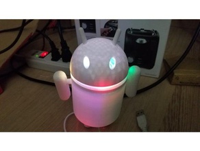 android assistant office google raspberry pi case 3d print model - Mito3D