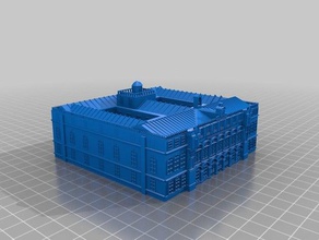 instituto eusebio da guarda coru bâtiments et structures 3d print model - Mito3D