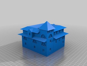 delegaci n goberno coru edifícios e estruturas prédio edificio eusébio gobierno 3d print model - Mito3D