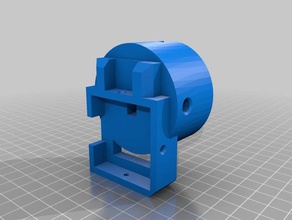 monoprice maker select plus - Messuhr montieren 3d Drucker Zubehör erstellt von freecad mit der aus die Messtechnik wanhao i3 3d print model - Mito3D