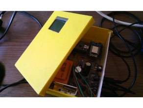 boitier wattm tre triphas diy arduino caso esp8266 medidor de energia wattmetre 3d print model - Mito3D