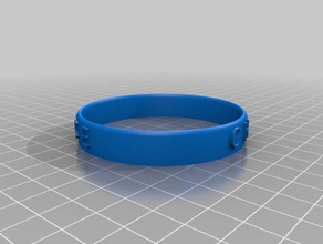 cb pulsera maker las pulseras personalizado 3d print model - Mito3D