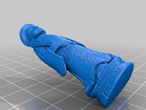 monk gadgets 3d model modeling printing additive mfg gadget statuetta statuette 3d print model - Mito3D