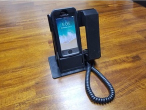 cell phone desk - hybrid office cellphone stand cellular iphone 6 equipment organization smartphone holder 3d print model - Mito3D