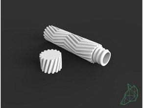 bula Zigarette Fall gadgets 3d-Modell 3d-drucken additive mfg bulabula Zigaretten-Etui corpo ecigarette gadget portasigarette nützlich 3d print model - Mito3D