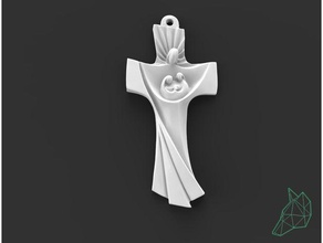 crucifix gadgets 3d model printing fabula3d gadget god holy cross sacred 3d print model - Mito3D