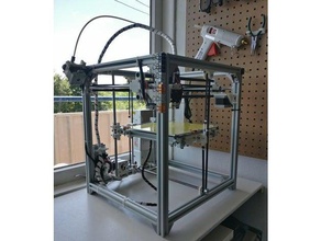 dupla transmissão por correia cama Impressora 3d de peças a cinto construir placa gt2 hipercubo impressora 3d print model - Mito3D