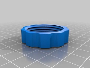 1 inch garden hose cap 3d printing 3d print model - Mito3D