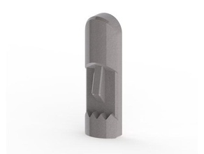 uzun boylu tiki yüz heykeller 3d print model - Mito3D