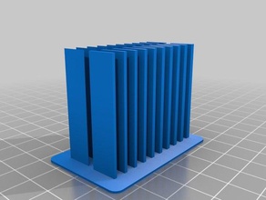 my customized wall gap test prints 3d printing tests 3d print model - Mito3D