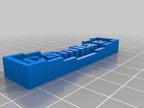 camila r learning customized 3d print model - Mito3D