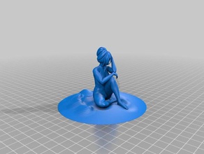 afrodite Skulpturen Kunst weiblich Abbildung Göttin Göttin, der griechischen Mythologie nsfw nude female pose 3d print model - Mito3D