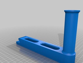 2020 soporte de bobina agujero tevo logotipo tapones Impresora 3d las piezas impresora tornado 3d print model - Mito3D