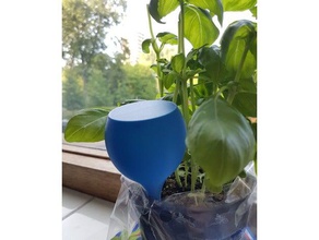 suave planta de rega do bulbo vaso modo exterior e jardim plantas a 3d print model - Mito3D