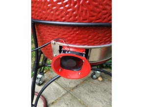 kamado joe boost outdoor & garden 80mm fan grill 3d print model - Mito3D