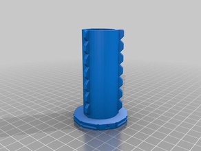 7 ring lid thicker walls containers 3d print model - Mito3D