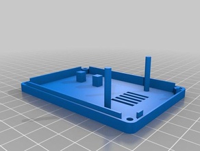 nodemcu cas de haut-parleur termainals & capteur température l'électronique 3d print model - Mito3D