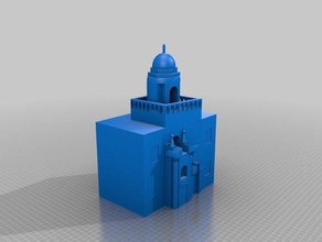 igrexa dos dominicos coru edifícios e estruturas prédio igreja edificio eusébio 3d print model - Mito3D