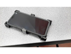 oneplus 6 otterbox commuter dash titulaire téléphone mobile 3d print model - Mito3D