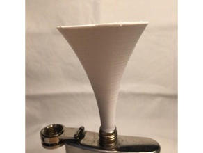 pocket flask funnel kitchen & dining alcohol handy hip jack must have smart wiskey 3d print model - Mito3D