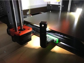 prusa i3 mk3 printbed Bett Leuchten 3d-Drucker Teile 3dprinter mod led Licht mount usb-Licht 3d print model - Mito3D