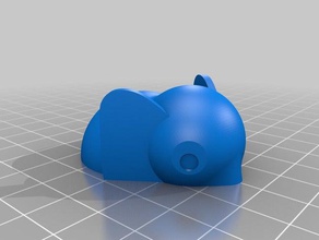 elephant box animals 3d print model - Mito3D