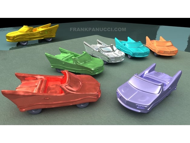 1966 fraudlane araç otomobil araba modeli oyuncak dönüştürülebilir yineleme ölçekli model vintage 3D print model - Mito3D