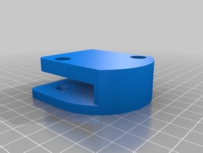 bar latch household door 3d print model - Mito3D