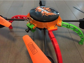 mod u829a quadcopter r c vehicles drone radio control 3d print model - Mito3D