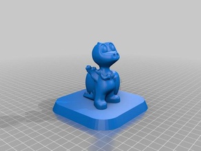 ejderha hava bitki 3d baskı remix 3d print model - Mito3D