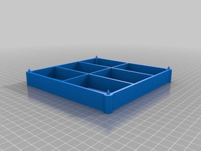 stackable storage boxes containers 3d print model - Mito3D