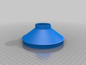 champion juicer funil partes personalizado 3d print model - Mito3D