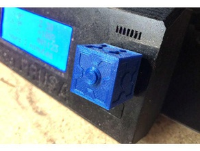 prusa i3 - botão seletor rick morty meeseeks caixa Impressora 3d de peças a dial knob mr 3d print model - Mito3D