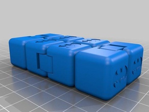 batman superman fidget infinity cube toys & games toy gadget 3d print model - Mito3D