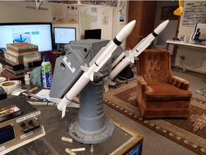 sm-2 missile booster diy 3d print model - Mito3D