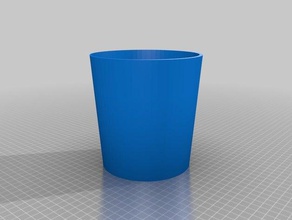 simple planter tray outdoor & garden 3d print model - Mito3D