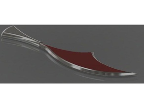 mai dagger avatar props 3d print model - Mito3D