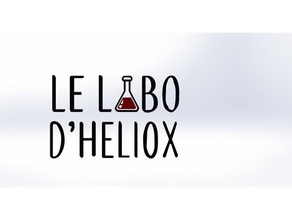 le labo d'heliox - logo décor heliox 3d print model - Mito3D