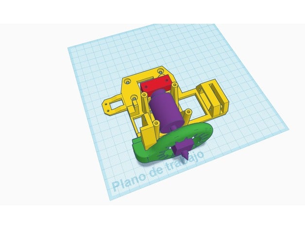 carro eje x + AutoKorrektur 3d-Drucker Teile prusa i3 x-Schlitten 3D print model - Mito3D