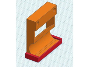 elevar 3d n2 et n2+ soporte ventilador + tapa extraíble Impresora de las piezas refrigeración raise3d plus 3d print model - Mito3D
