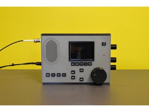 mchf v07 Gehäuse - Elektronik amateur radio ham 3d print model - Mito3D