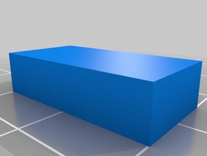 test calibration 5x10x20 3d printing tests quader 3d print model - Mito3D