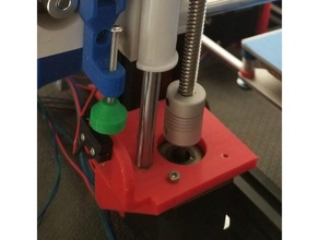 z motor mount endstop bıraktı 3d yazıcı parçaları 3d print model - Mito3D